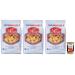 Italian Gourmet E.R. Russo Calamarata No. 27 Durum Wheat Pasta 100% Italian Wheat 500g + 400g Box of 3