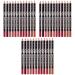 LALAFINA 36 Pcs Matte Lip Liner Pencil Lip Liner Set Smooth Makeup Lip Liner Pencil Long Lasting Matte Lip Liner Pencil Matte Lipstick Pen Black Lip Liner for Women 1 count (Pack of 1) As Shownx3pcs