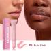 Tinted Lip Gloss - Powerful Moisturizing Peptide Lip Tint | Moisturizing Peptide Lip Gloss | Plumping & Glitter Shine Lip Gloss | Glossy Jelly Liquid - Buy Online on GoSupps.com