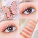 FashionCha 6 Colors Butterfly Eyeshadow Eye Makeup Eye Shadows for Mother Wife Shiny Makeup Highly Pigmented Pressed Red Rose - Buy Online on GoSupps.com