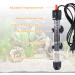 Focanet 50W Adjustable Aquarium Heater | 60L Fish Tank Thermostat with Suction Cups | Optimal Heating 20 C-34 C - Buy Online on GoSupps.com