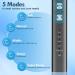 Rechargeable Tooth Polisher Kit - 5 Brush Heads 3 Polishing Pastes LED Light IPX6 5 Speed Modes - Professional Teeth Cleaning for a Bright Smile - Buy Online on GoSupps.com