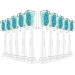 BrightDeal Brush Heads for Philips Sonicare ProtectiveClean DiamondClean DailyClean EasyClean HealthyWhite ExpertClean W C2 G2 C3 G3 W3 C1 Sonic Electric Toothbrush Replacement 4100 5100 White  10 Pcs
