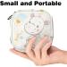 Women's Cute Animal Tampon Storage Bag | Multi-Zip Binding Storage for Menstrual Products - Buy Online on GoSupps.com