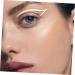 Housoutil 5pcs White Lying Silkworm Pen Eyeshadow Stick Eye Makeup Tools Eye Shadow Makeup Cosmetics Matte Set - Buy Online on GoSupps.com