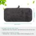 Kinhwa Microfiber Makeup Remover Cloths - Washable & Reusable 6 Pack (15x30cm) - Dark Gray - Perfect for Face Cleansing - Buy Online on GoSupps.com