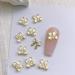 FEIlei 3D Nail Charms Bows Nail Art Studs Nail Jewelry for DIY Crafts Nail Art Decor - Buy Online on GoSupps.com