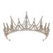 SWEETV Gold Tiaras and Crowns for Women  Wedding Tiara for Bride  Metal Queen Crown  Crystal Hair Accessories for Birthday Quinceanera Pageant Prom