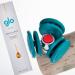 Glo Cellular-Detox Drainage Head for GLO 910 Anti-Cellulite Massager | Stimulate Drainage & Smooth Watery Cellulite | Anti-Toxins & Anti-Swollen Legs - Turquoise Green - Buy Online on GoSupps.com