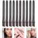 WOONEKY 30 Pcs Eye Shadow Brush Concealer Brush Double Sided Makeup Brush Sponge Stainless Steel Black - Buy Online on GoSupps.com