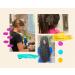 MEKEN 4-Pack Flexible & Durable Matte Colored Claw Hair Clips for Women - Large Jaw Clip for Thick or Thin Hair - Bonus 20 Black Hairpins - Buy Online on GoSupps.com