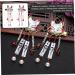 FAVOMOTO 1 Pair Fox Tassel Clip Animal Hair Clip Retro Tassel Hairpin Barrettes for Girls Pearl Clips for Hair Girls Tassel Hairpin Headpiece for Women Costume Alloy Clip Miss - Buy Online on GoSupps.com