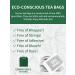 TeeLux Organic Green Tea Bags 100 Count - Super Antioxidant Green Tea for Overall Health - Buy Online on GoSupps.com
