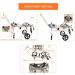 Dog Wheelchair for Back Legs Adjustable Hip Support Harness for Canine Aid Arthritis for Small Medium Large Dogs Rehab Poor Stability Dogs Walking Cart Wheel Chair S (S) () - Buy Online on GoSupps.com