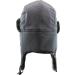 Basic Solid Dark Grey Aviator Trapper Hat with Ear Flaps | One Size Warm Winter Bomber Ushanka Eskimo Hat - Buy Online on GoSupps.com