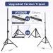 Adjustable Backdrop Stand for Parties & Events - Portable 6.5ftx6.5ft Photo Studio Background Stand for Baby Shower, Birthday Parties - Upgraded Version - Buy Online on GoSupps.com