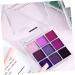 VINTORKY 4 Pcs Eye Shadow Palette Bright Eyeshadow Palette Eye Makeup Palette Eye Shadow Plate Plastic - Buy Online on GoSupps.com