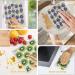 Swedish Dish Cloth 6 Pack Swedish Dishcloths with 4 Clips Absorbent Sponge Cleaning Reusable Biodegradable Paper Towels (6 Pack Fruit) - Buy Online on GoSupps.com
