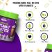 ALPI NO Chocolate Peanut Butter Crunch 400g - Roasted Peanuts Chocolate Paste Brown Sugar & Sea Salt - 24g Protein Gluten Free Vegan Plant Based Peanut Butter Crunchy - Buy Online on GoSupps.com