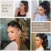 Reecho Clip-in Ponytail Extension - Short Curly & Wavy Hair for Women | 25 cm Gray/Brown/Silver/White Mix - International Shipping Available - Buy Online on GoSupps.com