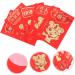 TEHAUX 30Pcs Red Envelope red Exquisite Red Envelopes Zodiac Tiger Spring Props Envelope Party Supplies Hundred Yuan Delicate Coated Paper Greeting Card Lucky Lucky Money Packet Red 11.5X8.2X0.01CM - Buy Online on GoSupps.com