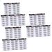 Housoutil 15 Pcs Eyebrow Stickers False Eyebrow Eyebrows Artificial Eyebrow 3d Template Eyebrow Trimming