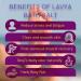 Lavya Luxury Lavender Bath Salt - 16oz/456g | Natural Formula for Body & Foot Spa, Muscle Recovery, Aromatherapy, Pain Relief, Stress Reduction | Purple - Buy Online on GoSupps.com