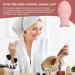 Foundation Powder Puff | Silicone Reusable Facial Puff Pad Cosmetic Foundation Blender Puff Beauty Puff Pads for Women Girls Dating Daily Life123/200) Small fish puff (pink) - Buy Online on GoSupps.com