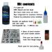 Henna City Premium Jagua Gel - 4oz for Temporary & Semi-Permanent Tattoos | Organic Jagua Ink, Henna Stencils, Applicator Bottle | Henna Tattoo Kit - Buy Online on GoSupps.com