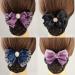 Bowknot Snood Net Net Hair Clip Net Hair Clip Barrette Hairnet Elegant Girl Hair Clips Bow Hairnet Hair Accessory Hair Accessories H1 (Color : Multicolored) - Buy Online on GoSupps.com