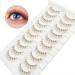 Buy DAODER Brown Lashes - Natural Short Wispy Mink Eyelashes | 10 Pairs of Doll Lashes for a Flawless Look - Buy Online on GoSupps.com