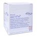 Mull compresses 7.5x7.5 cm sterile 8 lay 50 pieces - sterile compresses wound bids not adhesive - wound compresses for external wound care blood tab and secretion 7.5 x 7.5 cm