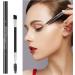 Curved eyebrow pen Natural Eyebrow Pen 2in1 eyebrow pencil eyebrow pencil eyebrow pen 2 fork tip natural waterproof eyebrow pen with micro fork tip and precise Brown - Buy Online on GoSupps.com