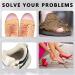 Insoles Heel Repair Subsidy - Sticky Shoe Hole Cobbler Sticker for Sneakers - Foot Care Solution (White Color - Buy Online on GoSupps.com