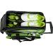 KR Strikeforce Cruiser Double Roller Bowling Bag with Deluxe 4.5 Smooth Kruze Wheels - Stone/White/Black - Buy Online on GoSupps.com