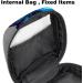 Sanitary Napkin Storage Bag | Menstrual Cup Pouch | Portable Zipper Tampons Holder | First Period Kit for Teen Girls | Butterflies Gray | Multi-colored - Buy Online on GoSupps.com