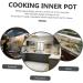 Zerodeko 3pcs Rice Cooker Liner Revere Ware Pots and Pans Power Cooker Parts Interior Rice Maker Cooker Replacement Supply Rice Cooking Pan Stockpot Electric Pressure Cooker Stainless Steel 18.5X18.5X10.8CMx3pcs Silverx3pcs - Buy Online on GoSupps.com