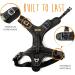 Mighty Paw Sport Harness 2.0 - Padded Adjustable Dog Harness with Reflective Seams | X-Large Black - Perfect for International Shipping - Buy Online on GoSupps.com