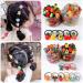 20 PCs Hair Ties - Elastic Ponytail Holders for Women & Girls | No Metal Hair Bands with Storage Box | Colorful Hair Accessories - Buy Online on GoSupps.com