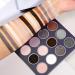 Natural Neutral Smokey Eyeshadow Palette - 12 Matte & Shimmer Shades for Perfect Smokey Eye Makeup - Buy Online on GoSupps.com