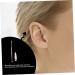 Spiral Ear Spoon Kit - Stainless Steel Ear Wax Removal Tools & Helix Earrings - Compact Ear Cleaner Supplies in Rose Gold - Buy Online on GoSupps.com