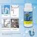 Wild Tornado Drain Cleaner - Powerful Deodorizing Chemical Powder for Pipes & Toilets (3pcs) - International Shipping Available - Buy Online on GoSupps.com
