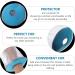 FRCOLOR 2pcs Waterproof Hand Cover - Shower Arm Cast Protector Sleeve for Plaster Bandages | 28x14cm | Ideal for Shower Use - Blue - Buy Online on GoSupps.com