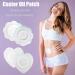 60Pcs Castor Oil Patches 2 shapes flower and heart Self-Adhesive Castor Oil Belly Button Patch Disposable Organic Cotton Pads Absorbent Breathable Wrap Pads 60Pcs White Flower &Heart Shape - Buy Online on GoSupps.com