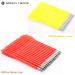 SPEED TRACK 60PCS 6.25 Inch Mini Crossbow Bolts Set 50-80LB - Sharp Metal Tip, Reusable Arrows for Target Practice, Hunting, Fishing - Red/Yellow - Buy Online on GoSupps.com