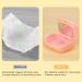Fiauli Retainer Case with Mirror - Two Layer Orthodontic Denture Box | Magnetic Closure for Mouth Guard & Braces - Blue - Buy Online on GoSupps.com