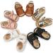 Sonsage Infant Baby Summer Sandals | Newborn Bowknot Crib Sandal | Soft Rubber Sole Toddler Shoes 12-18 Months | White - Buy Online on GoSupps.com