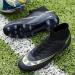 MFSH Unisex Big Boy Soccer Cleats Fg/ag High-top Spikes - Size 7 Women/6 Men - Professional Training Turf Indoor Athletic Sneaker - Black - Buy Online on GoSupps.com
