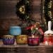 Fragrance Candles Gift Set - 4 Aromatherapy Soy Wax Candles | Perfect Bathroom & Birthday Gifts for Women | Long-Lasting 120 Hours Burn Time - Lavender Rose Lemon - Buy Online on GoSupps.com
