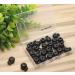Shapenty Plastic Toggle Cord Locks Clip Ends - 25PCS Black Round Ball Shape Luggage Lanyard Stopper - Buy Online on GoSupps.com